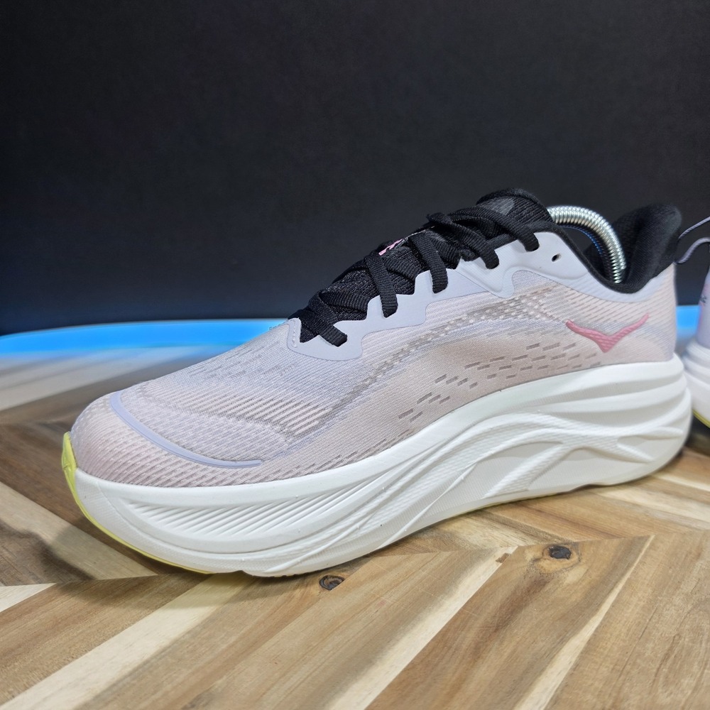 HOKA Bondi 9 Women's 10 Pink Black 1165132 SHMC Running Shoes Sneakers Training - Picture 5 of 13